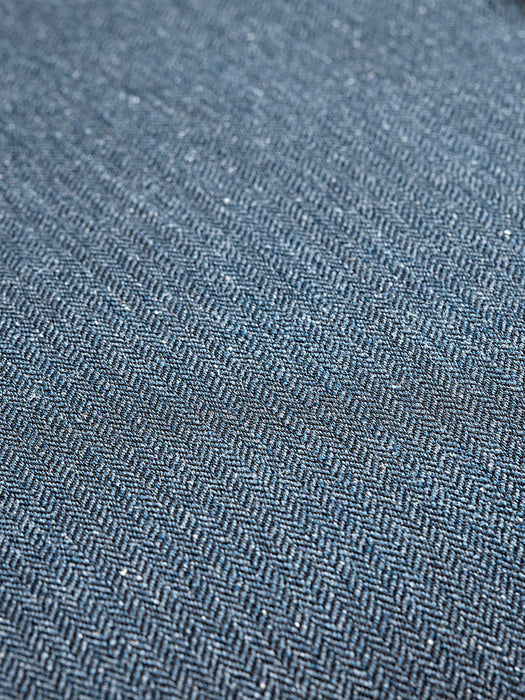 Herringbone Sofa - Blue