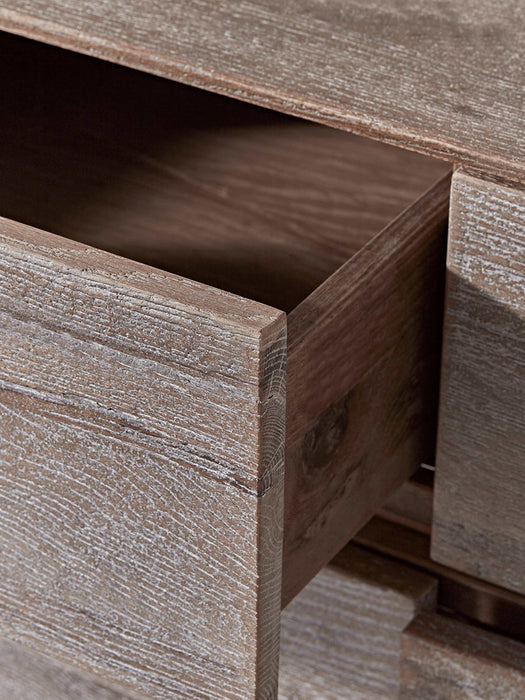Whitewashed Oak Sideboard