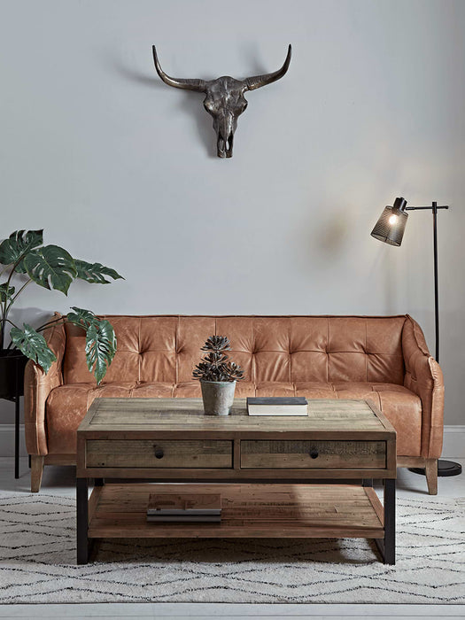 Burnished Aluminium Faux Skull