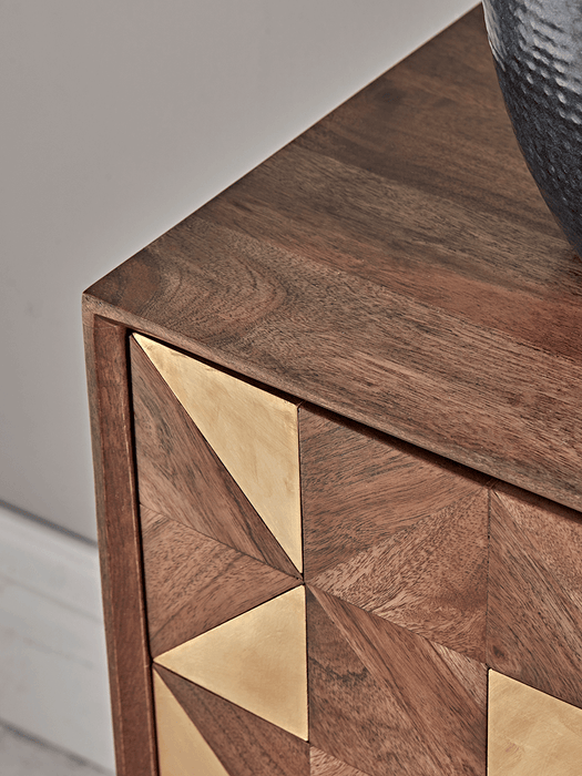 Geometric Inlay Sideboard