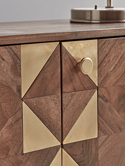 Geometric Inlay Sideboard