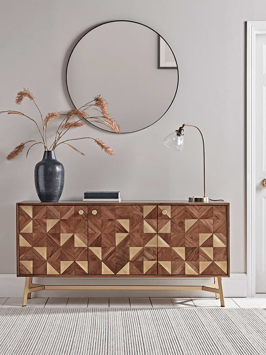 Geometric Inlay Sideboard