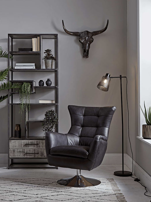 Burnished Aluminium Faux Skull