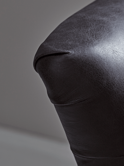 Leather Swivel Armchair
