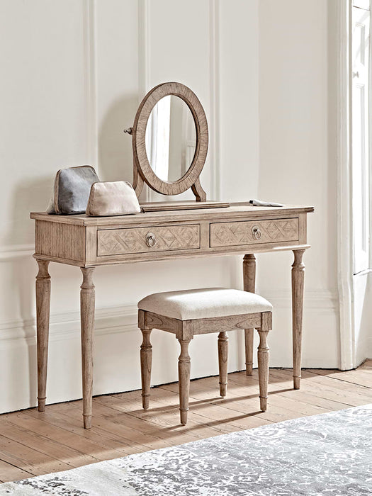 Geometric Parquet Dressing Table