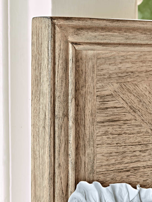 Geometric Parquet Headboard - Double