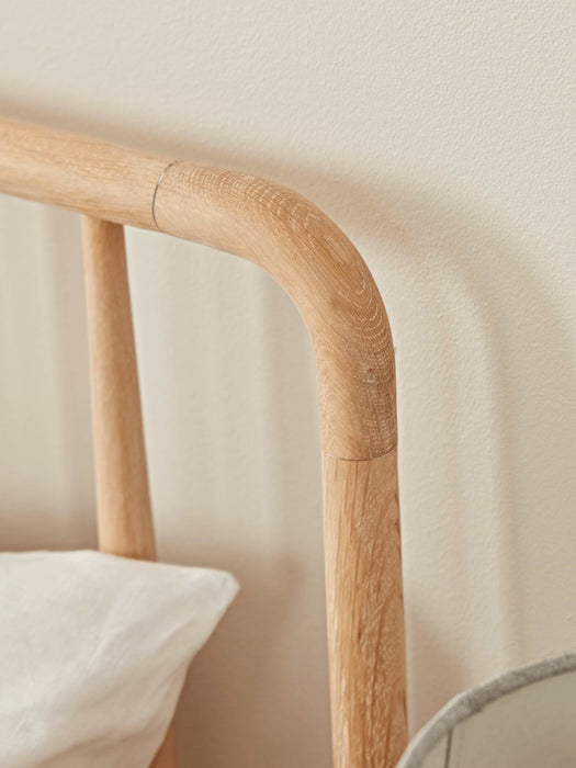 Bergen Oak Kingsize Headboard - Natural