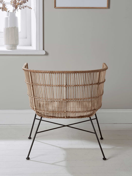 Flat Rattan Tub Chair