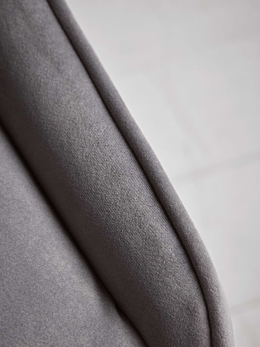 Velvet & Brass Dining Chair