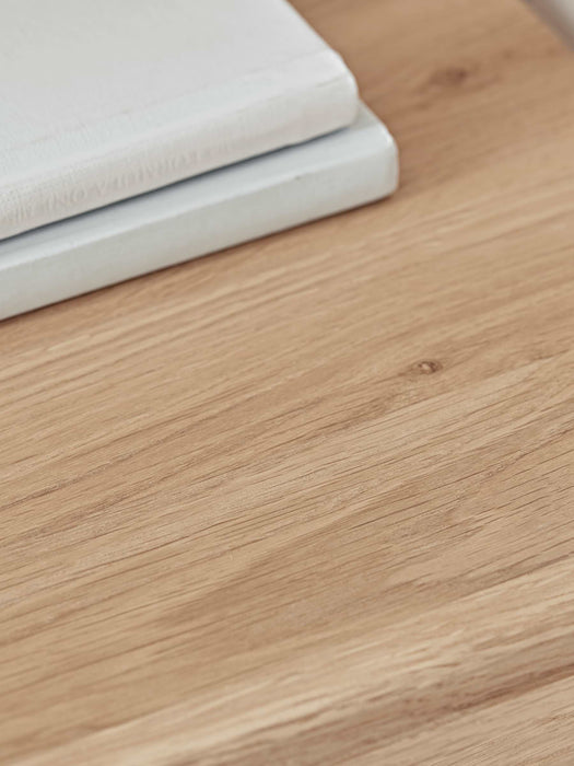Bergen Oak Bedside Table - Natural