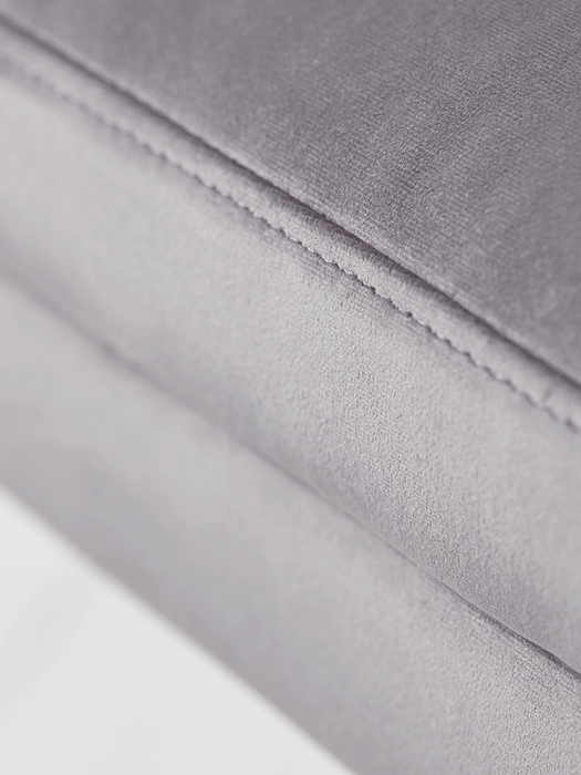 Lisbet Occasional Chair - Grey Velvet