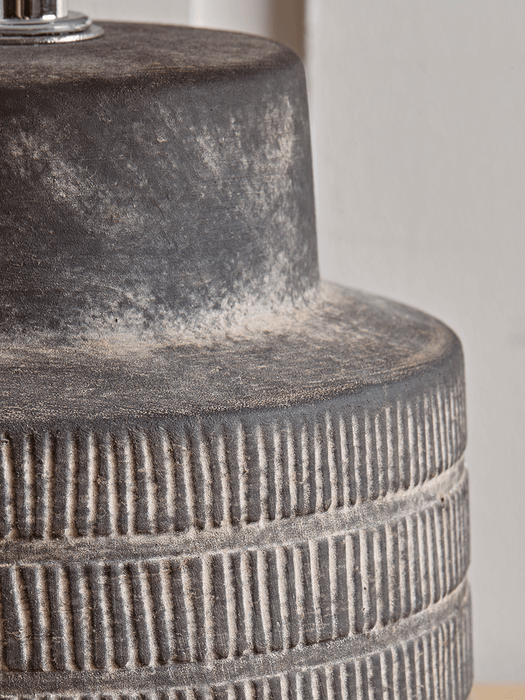Dash Textured Bedside Table Lamp