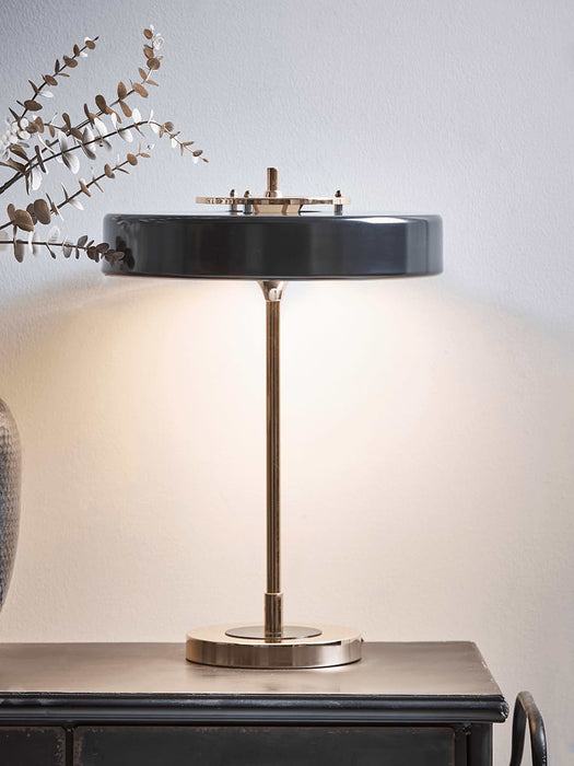 Black & Brass Table Lamp