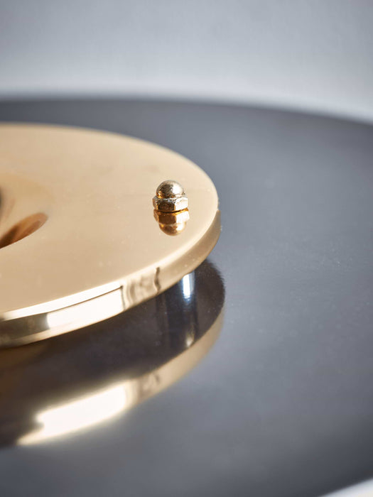 Black & Brass Table Lamp