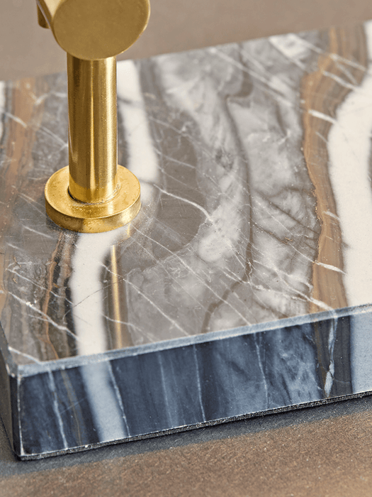 Brass & Marble Desk Lamp