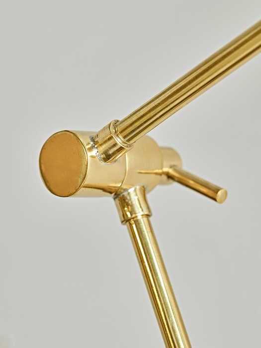 Brass & Marble Desk Lamp