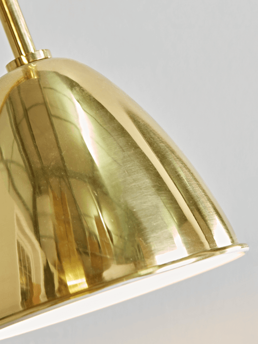 Brass & Marble Desk Lamp