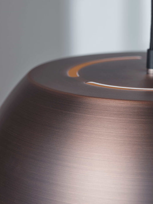 Brushed Aluminium Pendant