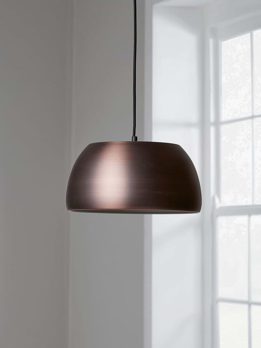 Brushed Aluminium Pendant