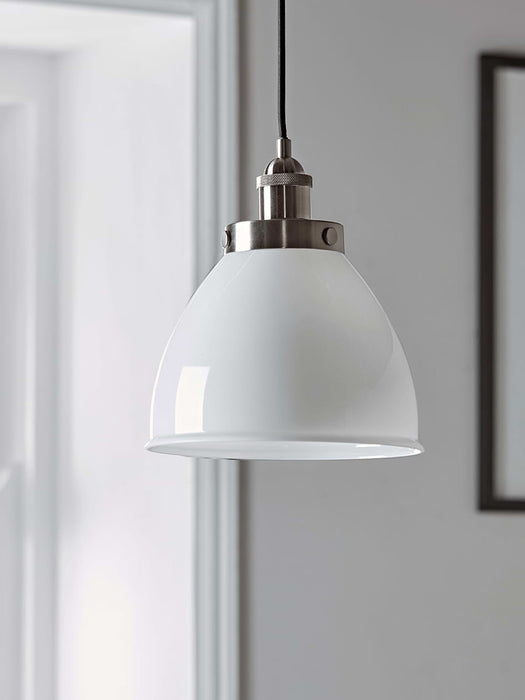 Frosted Glass Dome Pendant