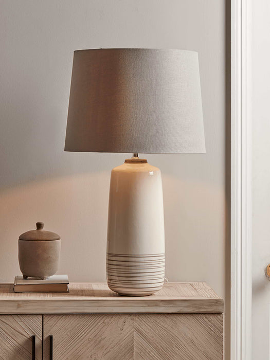 Dipped Spiral Table Lamp