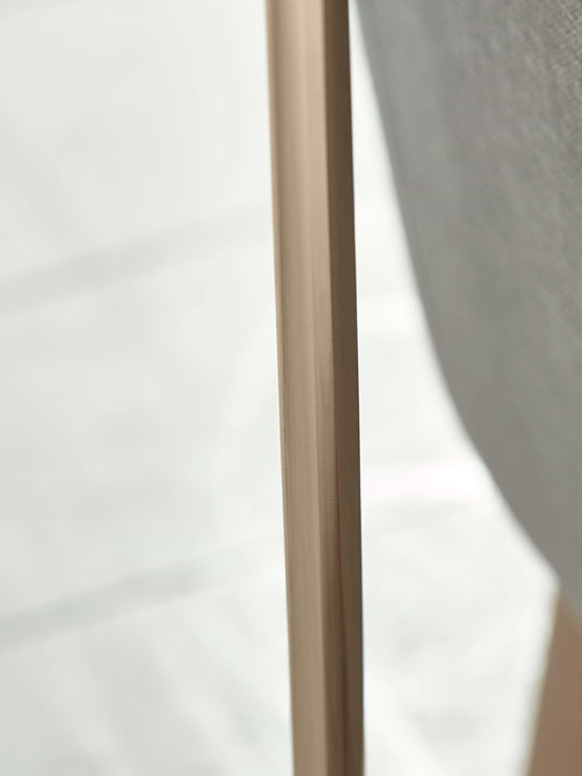 Gold White Deco Floor Lamp