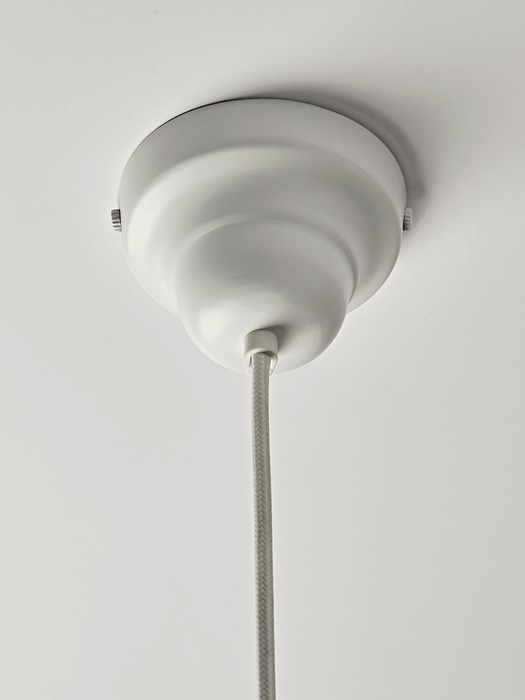 White & Copper Pendant
