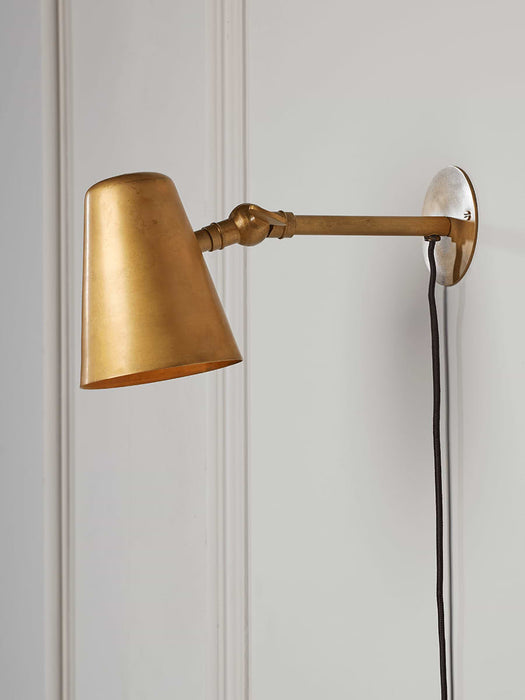 Antique Brass Wall Light