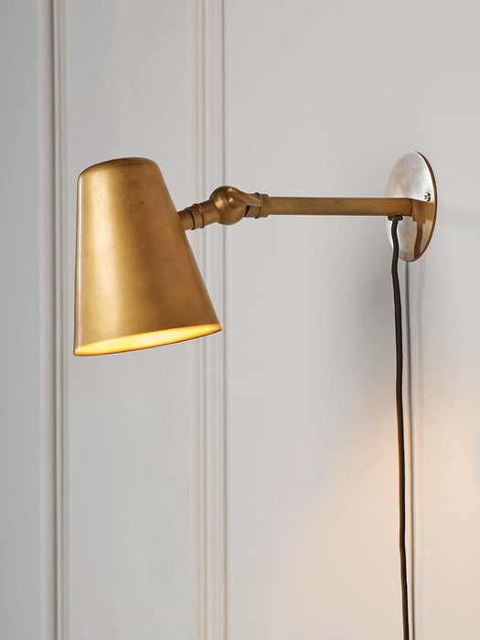Antique Brass Wall Light