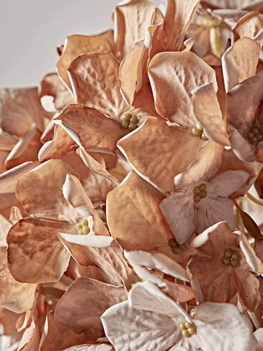 Three Faux Hydrangea Sprays - Vintage Mauve