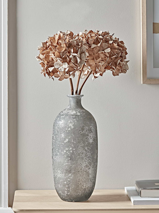 Three Faux Hydrangea Sprays - Vintage Mauve