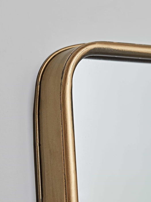 Bronzed Mirror Shelf