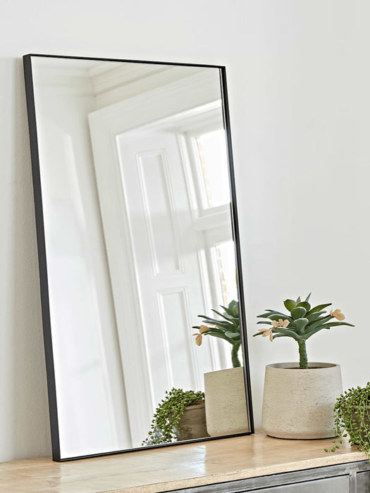 Black Framed Wall Mirror