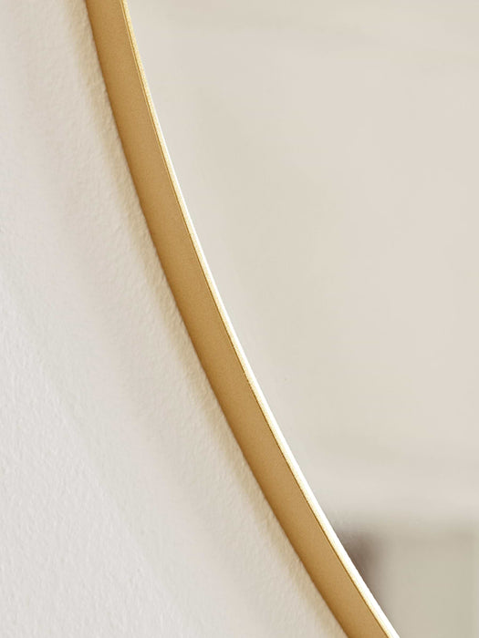 Oversized Frame Mirror - Soft Gold