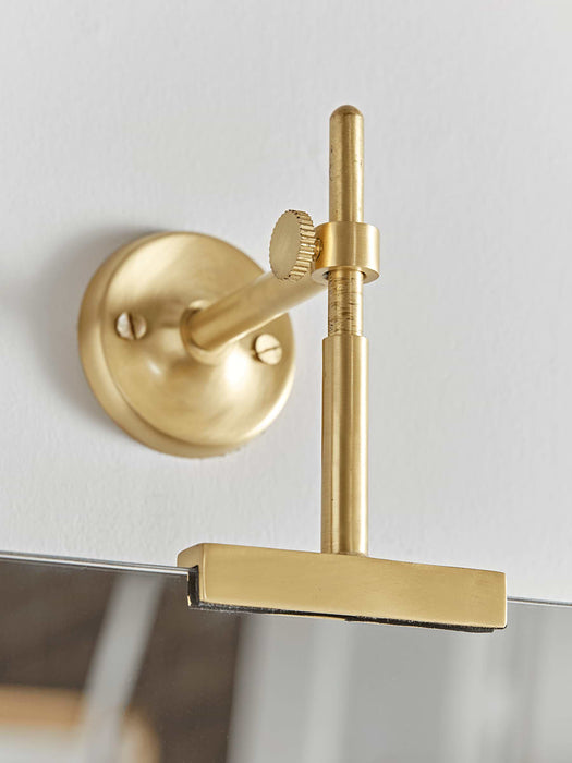 Portrait Mirror Brass