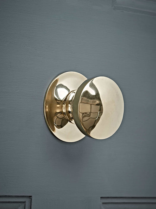 Brass Centre Door Knob