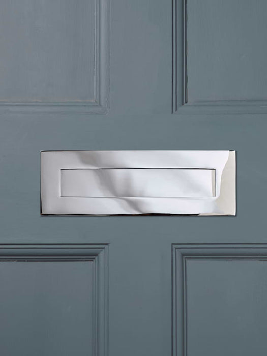 Nickel Letter Plate - Large