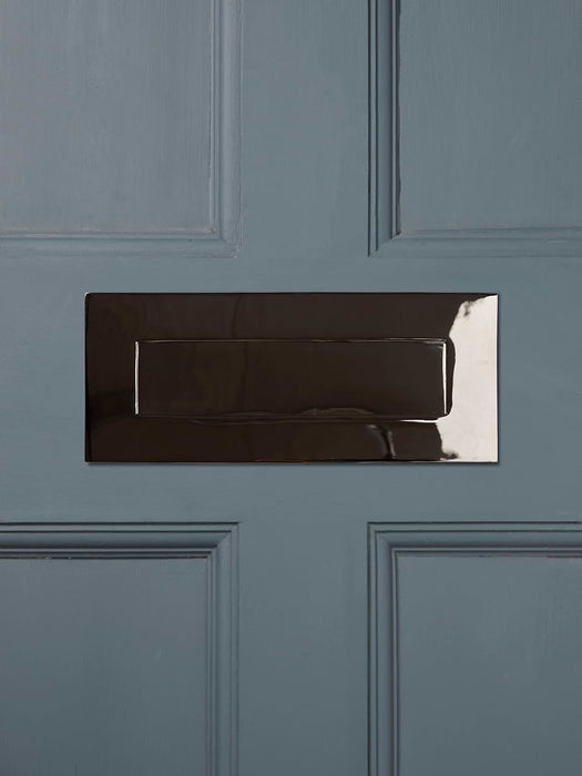 Nickel Letter Plate - Small