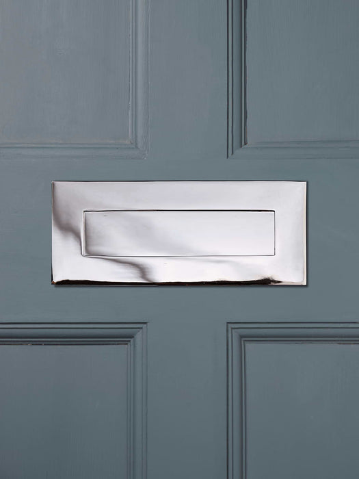 Nickel Letter Plate - Small
