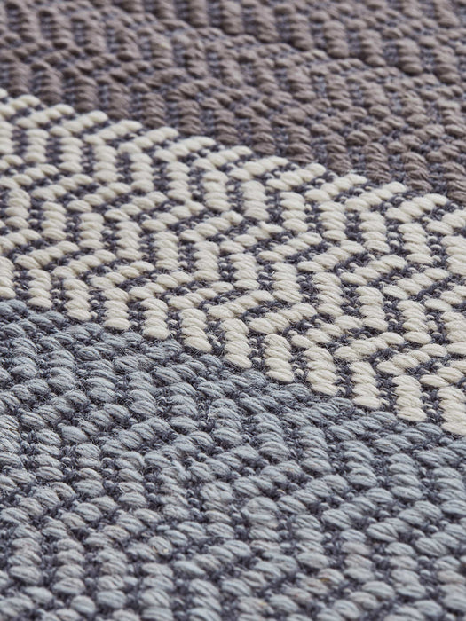 Striped Herringbone Runner