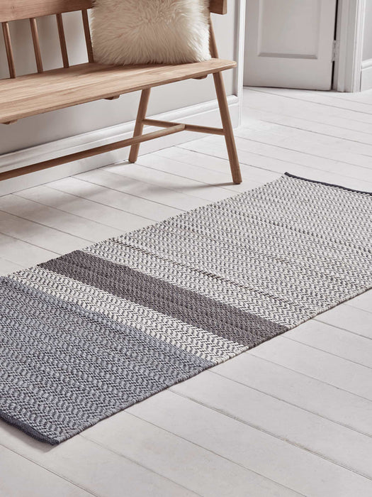 Striped Herringbone Runner