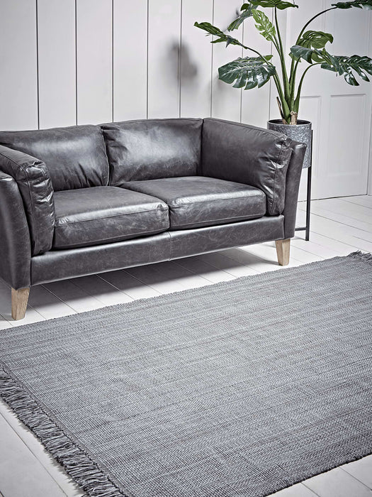 Charcoal Flatweave Rug