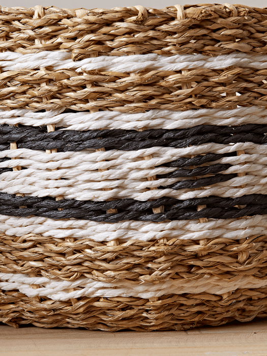 Three Aztec Handwoven Baskets