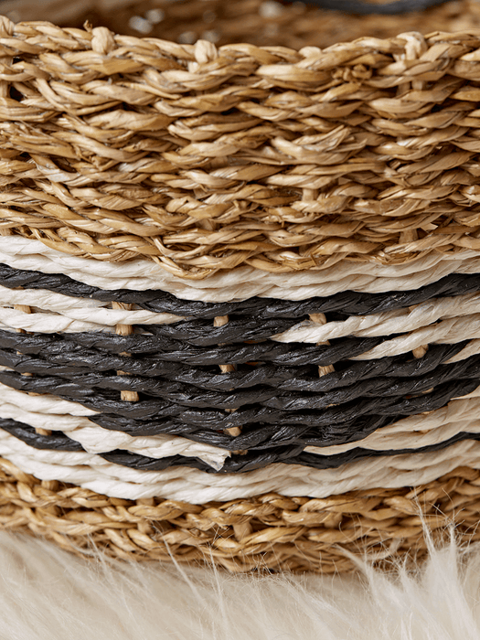 Three Aztec Handwoven Baskets
