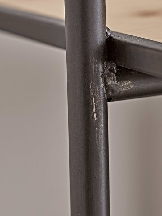 Wood & Metal Clothes Rail
