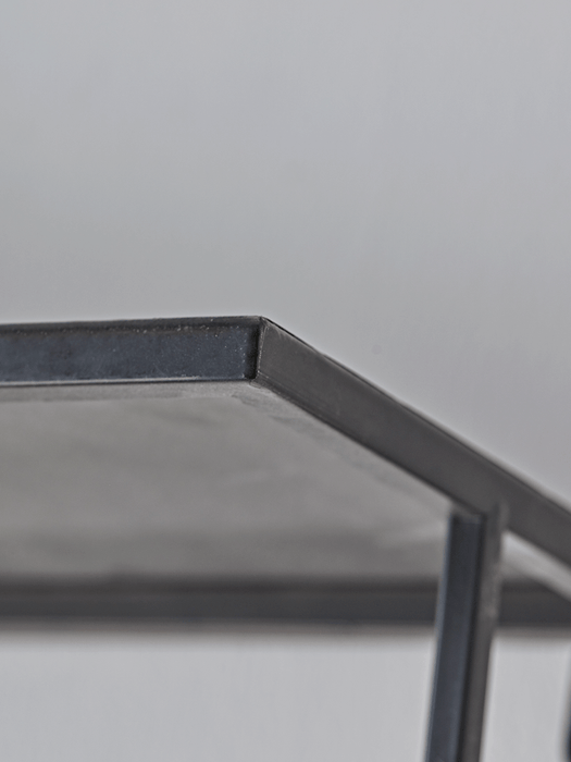 Zinc Shelf & Hook