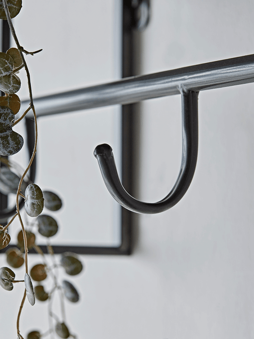 Zinc Shelf & Hook