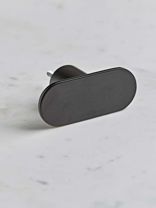 Oval Hook - Black