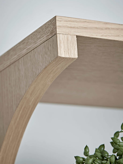 Oak Two Tier Shelf