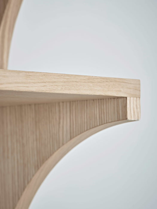 Oak Two Tier Shelf